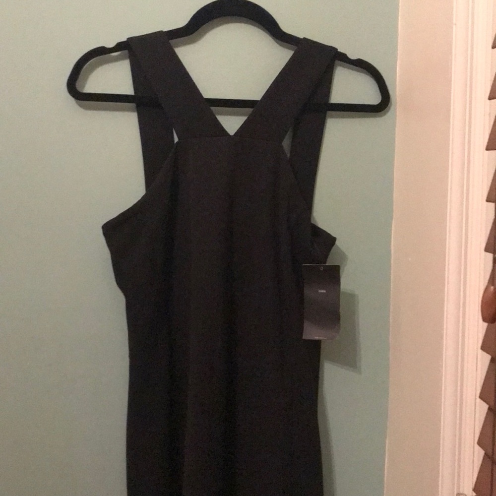 Black cocktail dress